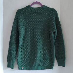 Lego + Target Forest Green Textured Pullover Long Sleeve Heavy Sweater Size S